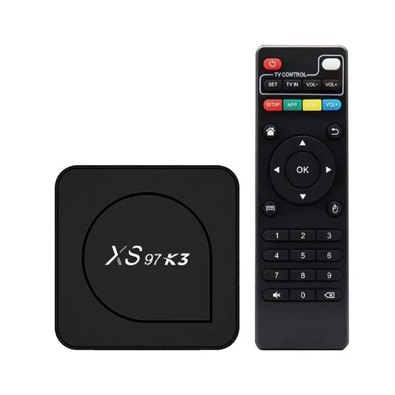 Hot XS97 K3 Android 10.0 Smart TV Box H313 Quad Cor us plug