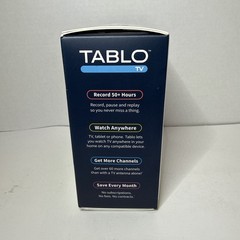 Tablo 4th Gen 2-Tuner Over-The-Air DVR Watch/Record Live TV TF1282B-R