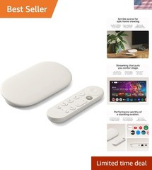 Advanced 4K HDR TV Streamer with 32GB Storage & Smart Home Command Functionality