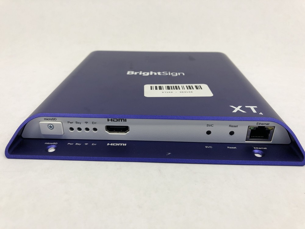BrightSign XT244 Standard I/O Digital Signage Player