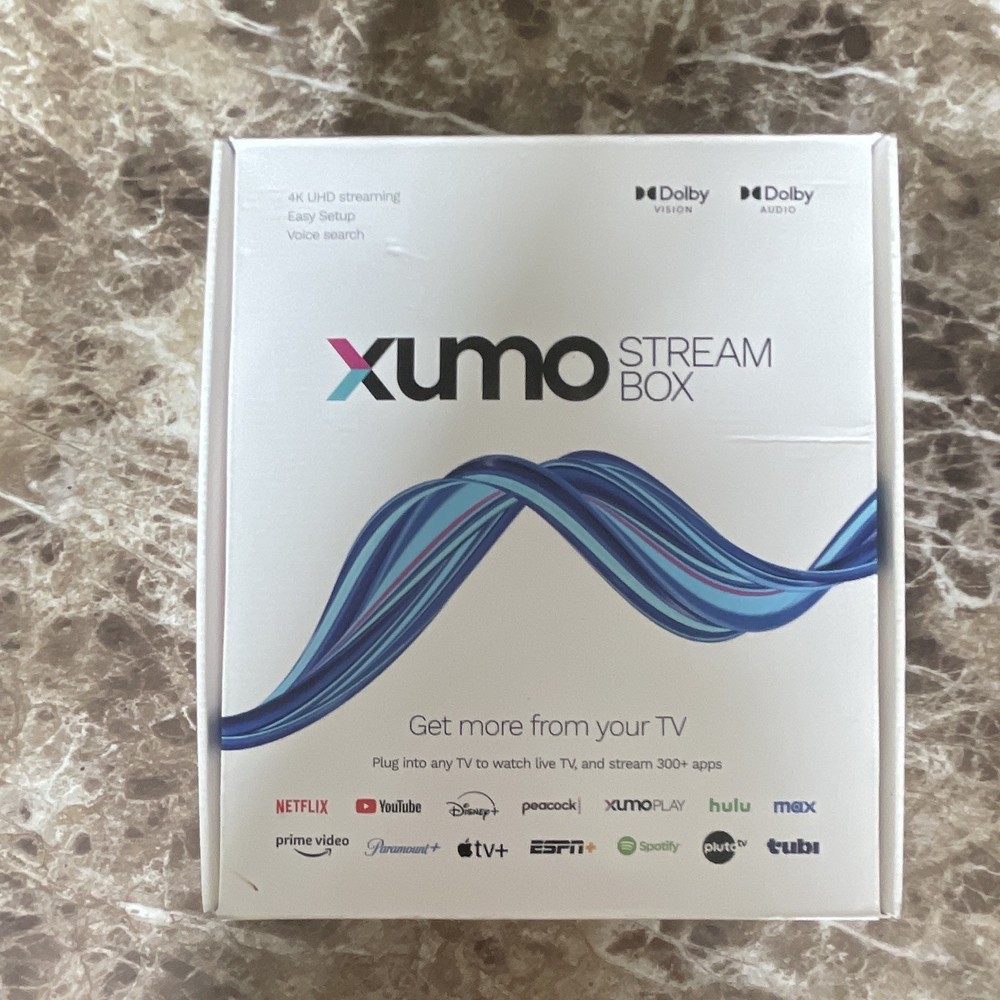 Xumo Stream Box 4K UHD Wi-Fi HDMI