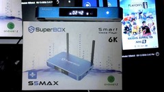 SUPERBOX S5 MAX OPEN BOX ALL SET UP READY TO USE OUT OF BOX FAST FREE SHIPPING