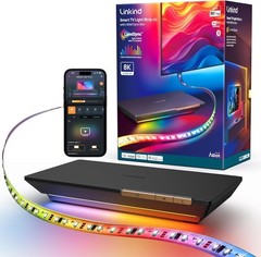 TV Backlight, HDMI 2.1 Sync Box with AI LumiSync Technology, Supports 8K@60Hz…