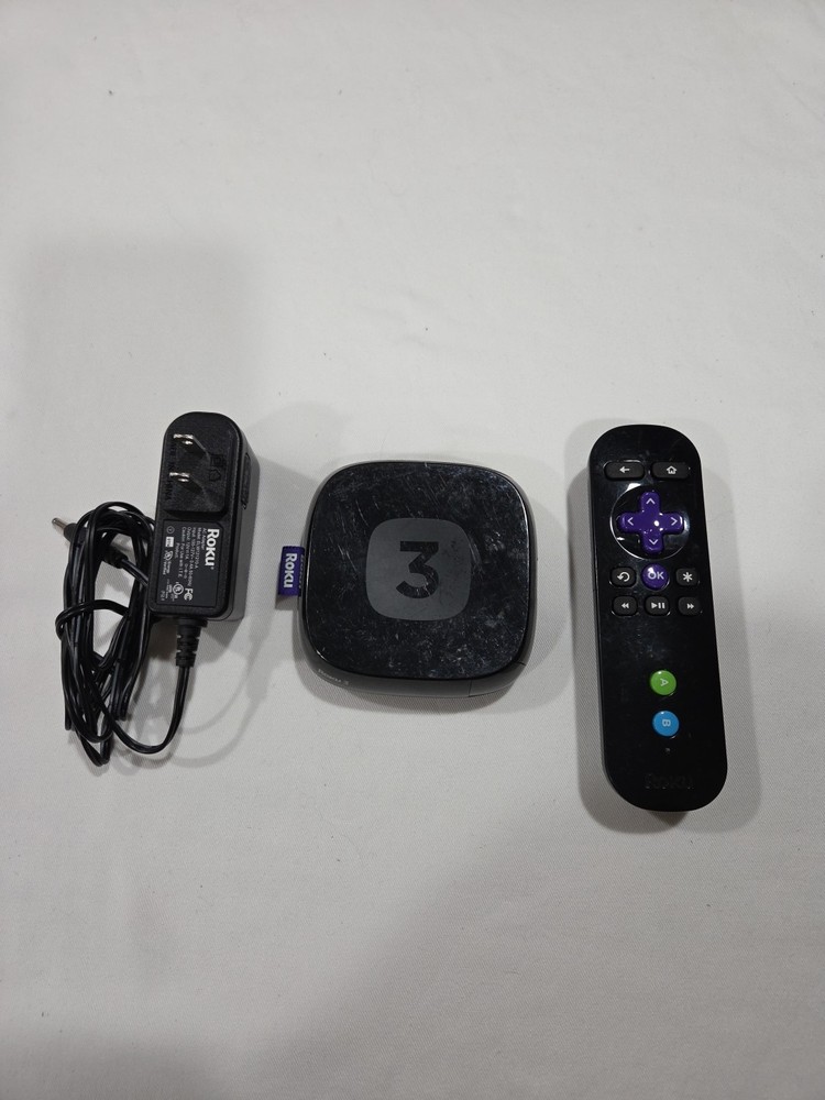 Roku 3 (3rd Generation) Media Streamer 4230R – Black