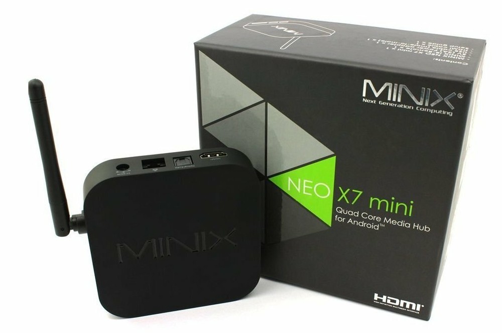 MINIX Neo X7 Quad Core Android Smart TV Mini – Complete