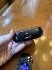 Roku 3 (3rd Generation) Media Streamer 4200X – Black With HDMI Cable