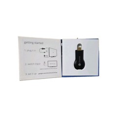 Google Chromecast H2G2-42 Black 1st Gen 1080p HDTV HDMI Streaming Media Player