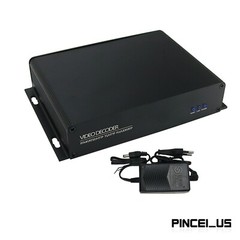 4K Video Decoder H.265 H.264 HDMI VGA CVBS Audio Video 4K Decoder SRT XD3 pe66