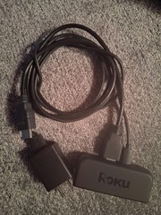 Roku Express 3900X Black HDMI Streaming Device- No Remote, USB & Power included