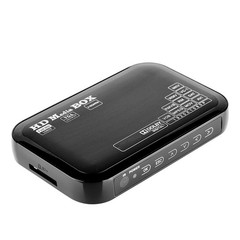 Full HD Mini Box Media Player 1080P Media Player Box Support MMC RMVB MP3 AVI