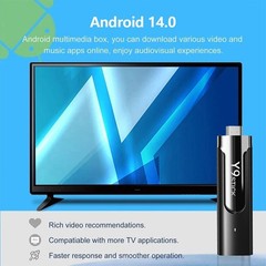 M98-Y9 Android 14 TV Stick 4GB 32GB 8K WiFi6 BT5.0 HDMI Streaming Media Player