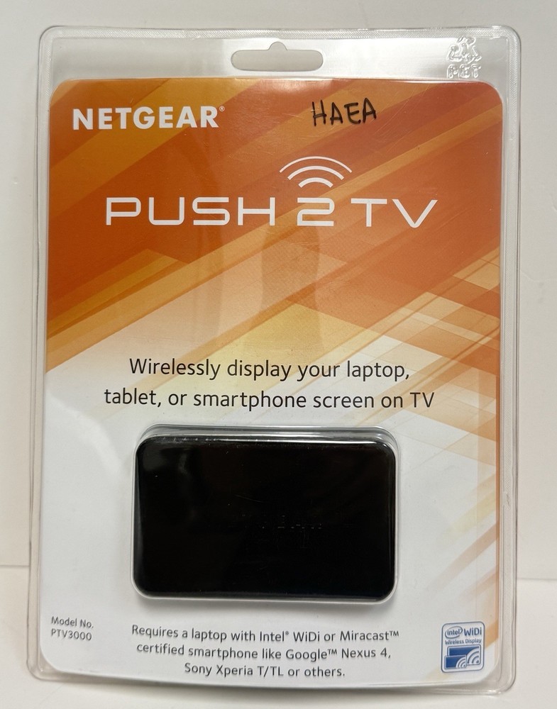 NEATGEAR Push 2 TV Model PVT3000