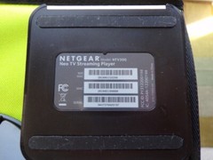 NETGEAR Neo NTV300 WiFi TV Streaming Video Media Player w/Remote & AC Adapter