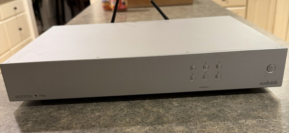 Audiolab 6000N Play Wireless Audio Streaming Player – Silver w/ Box