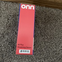ONN 4K PLUS STREAMING BOX – GOOGLE TV – ULTRA FAST – 16GB Storage – 2 GB Ram
