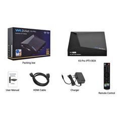 2026 NEWEST We2USat K3 PRO Android Smart TV Box Super Box V SEE 6K WiFi-6
