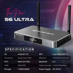 New SuperBox S6 Ultra Android TV Box – 128GB – No Fees – Fast Free Shipping!