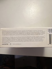 Google Chrome Chromecast H2G2-42 HDMI Streaming Media Player Stick