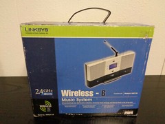 LINKSYS 2.4Ghz 802.11b Wireless-B Music System WMLS11B Digital Media Streamer