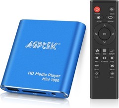 Mini 1080p HDMI Media Player – Compact, Multi-Format Playback for Home & Travel