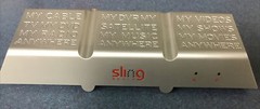 Slingbox – Sling Media Streamer Model SB100-100 -Cables Not Included-Sold AS-IS