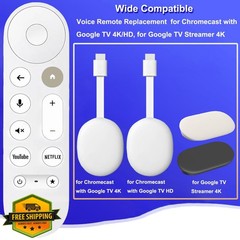 AieSHOP Remote for Chromecast Google TV 4K HD Streamer
