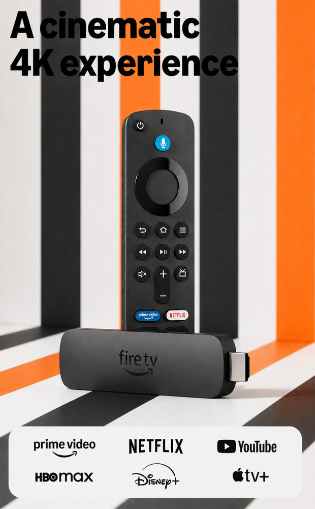 Amazon streaming stick hd 4k max j