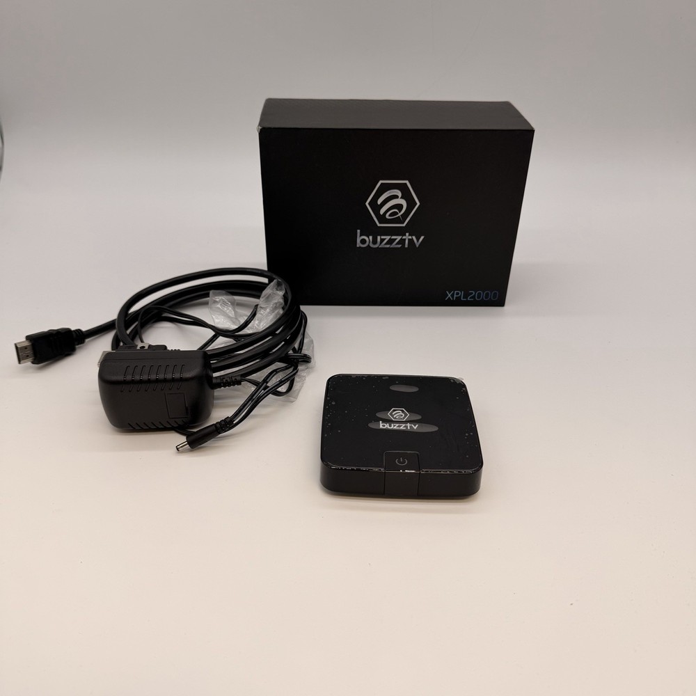 BuzzTV XPL2000 Android IPTV Streaming Media Box 4K Player
