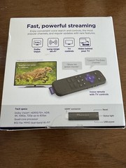 Roku Express HD Streaming Media Player 3930R Black + Remote HDMI Cable *NEW*