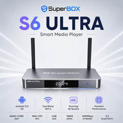 SuperBox S6 Ultra TV BOX 128G Memory Message To Me Have Surprise Free Ship