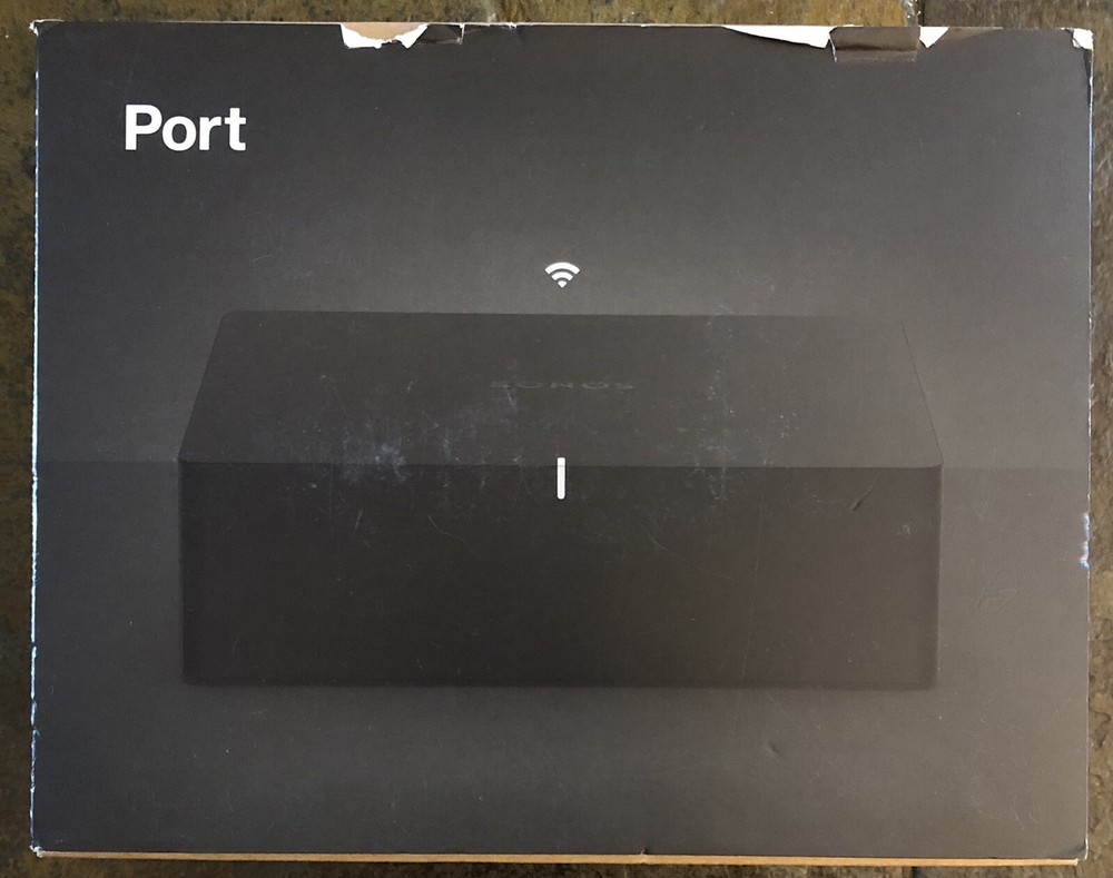 Sonos PORT1US1BLK Connect Port Streaming Media Player USA NEW *FREE 2 DAY SHIP*