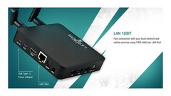 UGOOS AM9 PRO TV Box Android 14 S905X5-J 4G 64G WiFi 1000M AV1 H.265 4K HDR Box