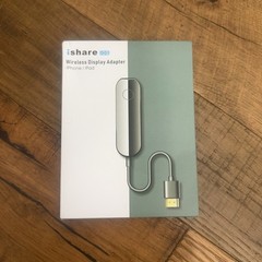 1080P iShare iOS Wireless Display Adapter, Streaming Device for iPhone to TV