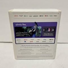 NEW In Sealed Box Xfinity Flex Streaming Device 2895 VID With Voice Remote