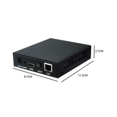 HDMI To NDI Encoder Video Encoder With External Audio Collection Encoder H.265