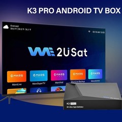 We2USat K3 PRO – Premium Global Live TV Box | Stable Server & Local Channels US