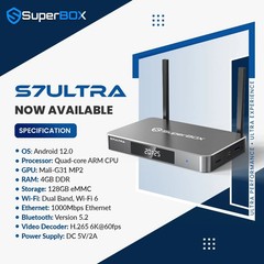 SUPERBOX S7 MAX Streaming Media Player