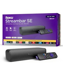 Roku – Streambar SE | 2-in-1 TV Soundbar and 4K HDR Streaming Device, Premium…
