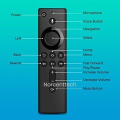 New 3rd Gen Voice Remote L5B83H DR49WK For Amazon Fire TV Stick W/Alexa Voice