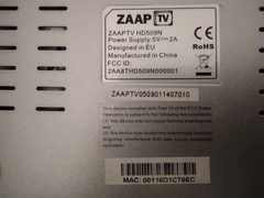 ZAAP TV HD509N IPTV Arabic TV