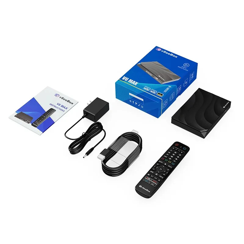 New 2026 VSEEBOX V6 MAX Streaming Box AUTHORIZED DISTRIBUTOR FAST Shipping!