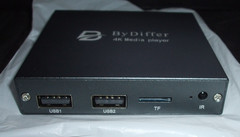 ByDiffer 4K Digital Media Player TV MP4 Video USB Drives SD Card NO REMOTE