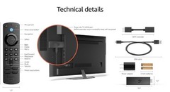 AMAZON FIRE TV Stick 4K MAX, Wi-Fi 6, Alexa Voice Remote Includes TV controls BR