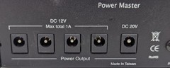 BRIK Audio Power Master Modular Hi-Fi Power Supply 5 Outputs Black w/ Power Cord