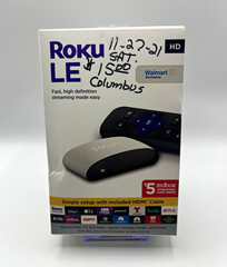 Roku LE 1080p HD Streaming Media Player Box w/ Remote, Wi-Fi HDMI Cable