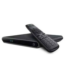 LOT of 2 AT&T Direct TV Streaming Box C71KW-400 Includes Remote & Power Adapter