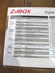 ZJBox Digital Converter Box, HD TV 1080P USB Media Player, MPEG4