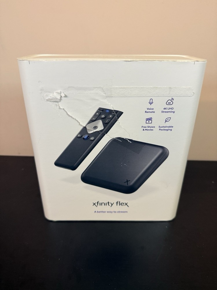 Xfinity Flex TV Stream Box Streaming 4K with Remote Control Brand NEW