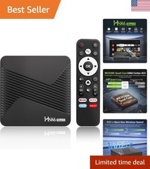 Compact Android 14.0 TV Box HS86 MINI13 – 4GB RAM, 32GB Storage, 4K Streaming