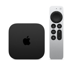 Apple TV 4K 3rd Gen. 128GB Media Streamer – Black, Wi-Fi + Ethernet
